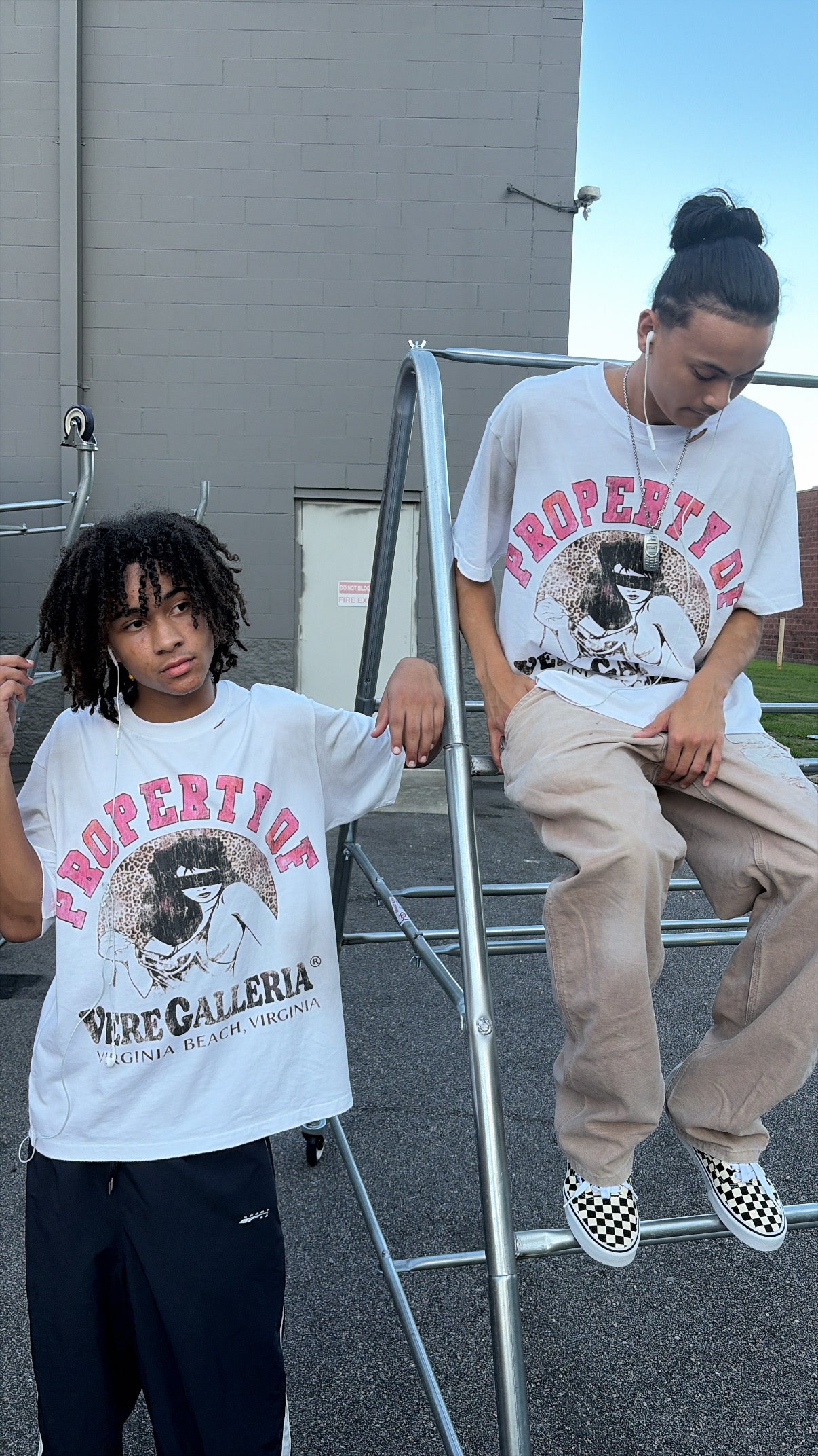 "PROPERTY OF" TEE